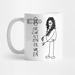 Sir Christopher Wren Mug